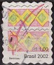 Brazil 2002 Musical Instruments 1 R$ Multicolor Scott 2877A. Brazil 2002 Scott 2877a. Uploaded by susofe